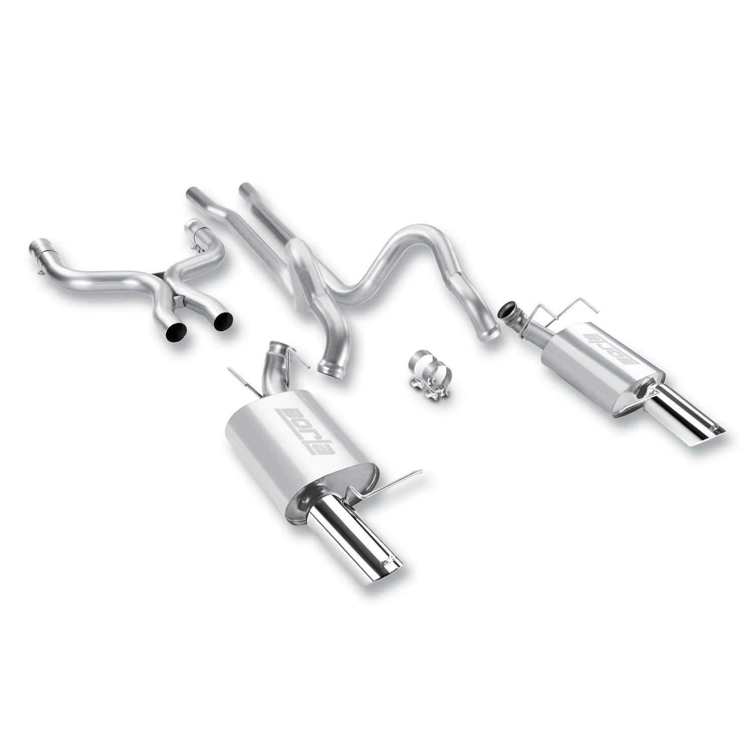 '11'12 Mustang GT/ 302 CatBack Exhaust System ATAK Deep Stage