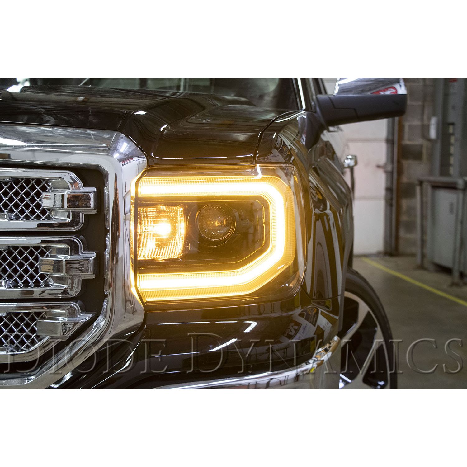 Diode Dynamics DD2240 Sierra 2016 Amber LED Halos Deep Stage