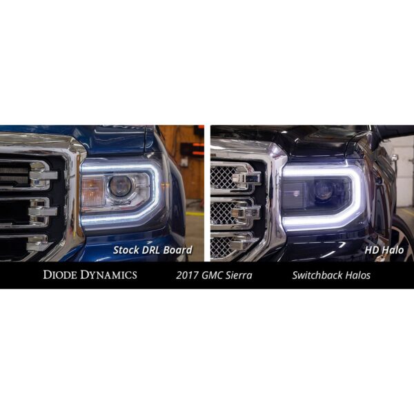 Diode Dynamics DD2240 Sierra 2016 Amber LED Halos Deep Stage