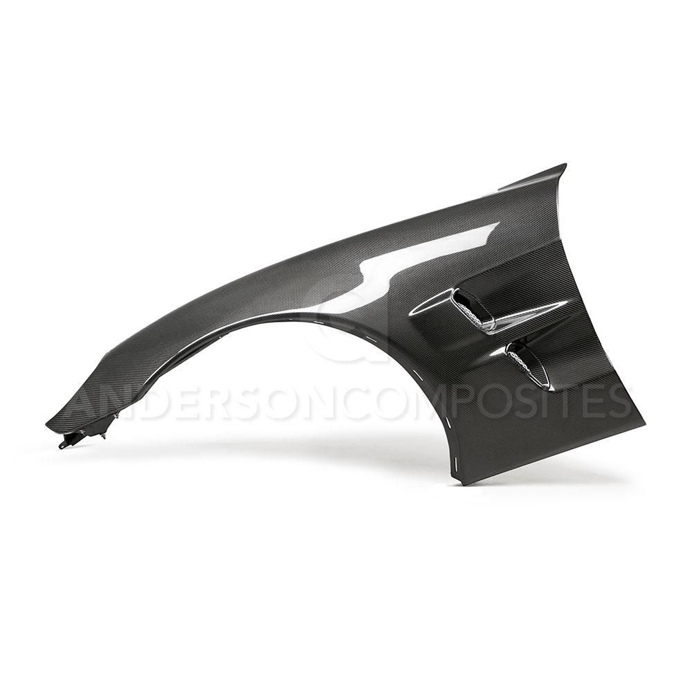 Carbon fiber fenders for C6 ZR1 Anderson Composites Deep Stage